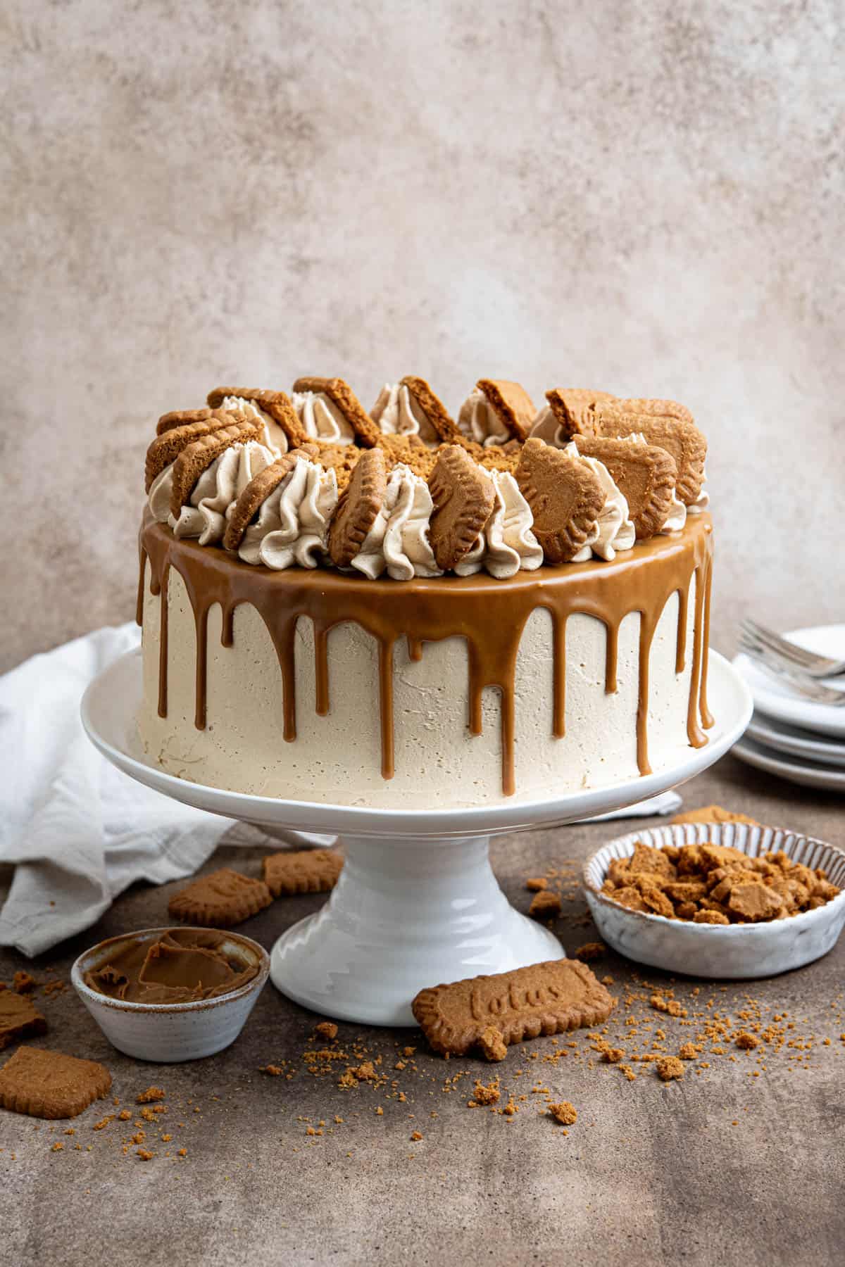 Lotus Biscoff Caramel — Celebration Cakes by Casa Fiora