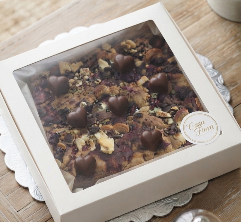 Valentine Brookie — Brownies by Casa Fiora