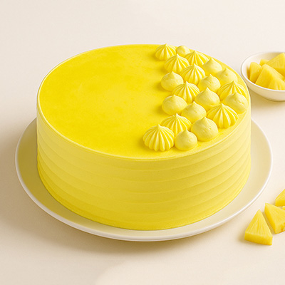 Pineapple Cake — Celebration Cakes by Casa Fiora