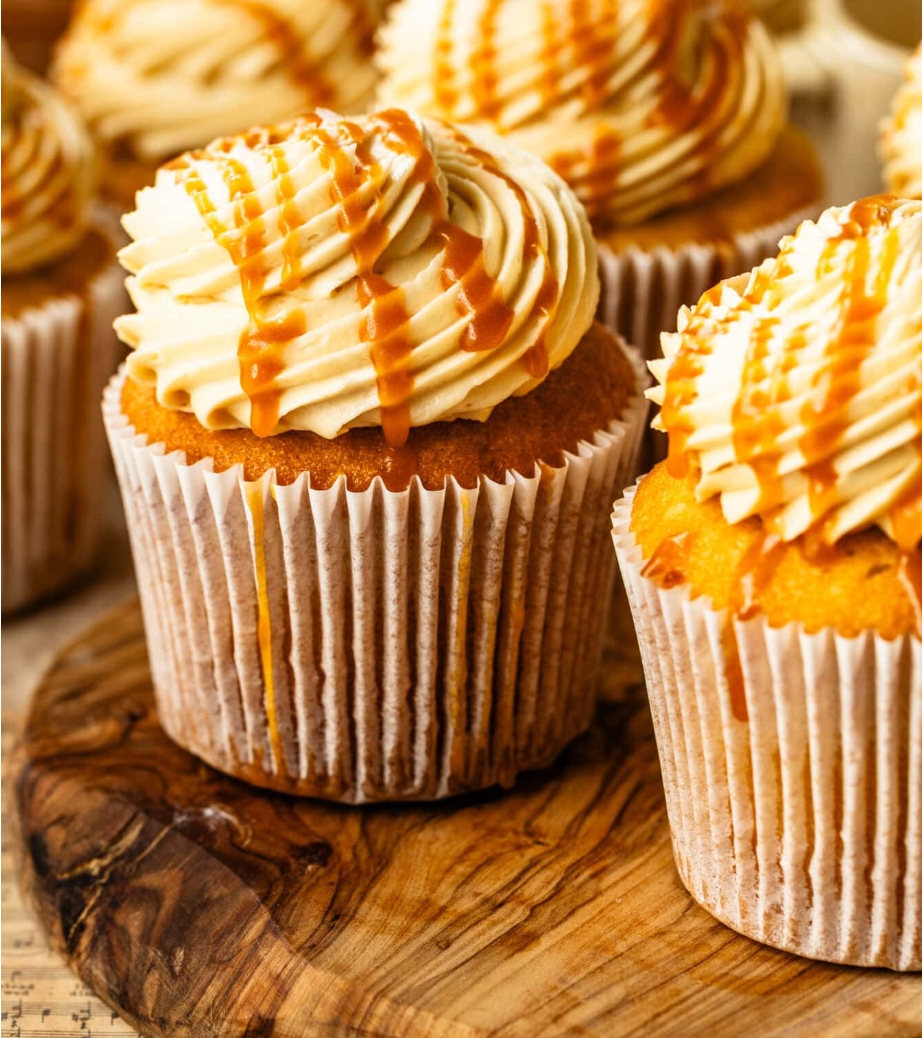 Vanilla Salted Caramel — Cup Cakes by Casa Fiora