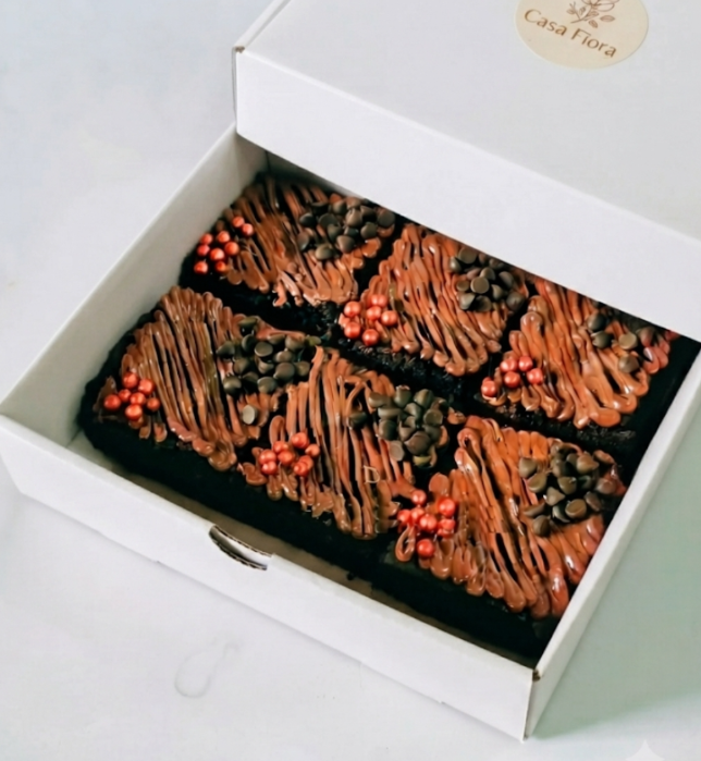 Nutella Brownie — Brownies by Casa Fiora