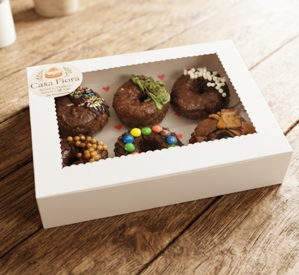 Hazelnut Chocolate Coated — Donuts by Casa Fiora