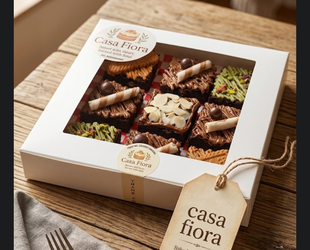 Assorted Brownie Box — Brownies by Casa Fiora