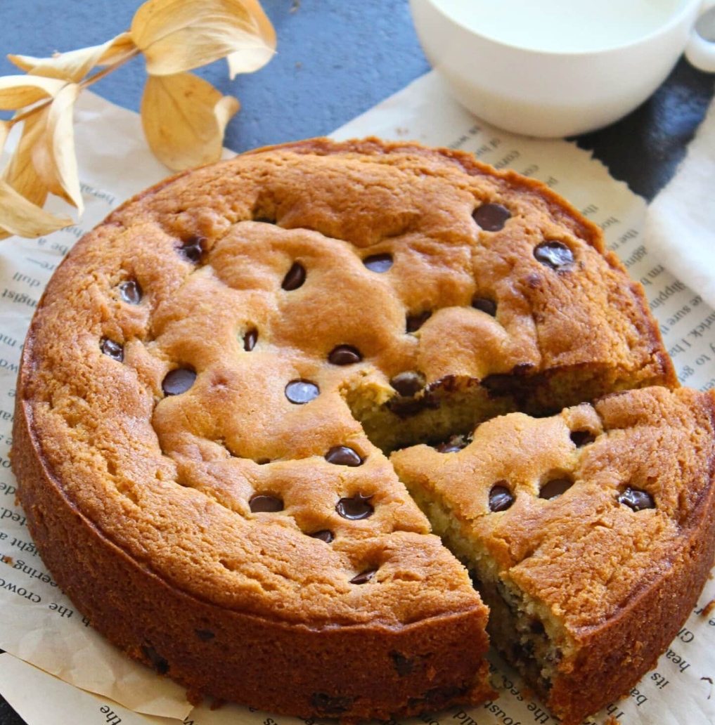 Chocochip Butter Tea Cake — Simple Cakes by Casa Fiora
