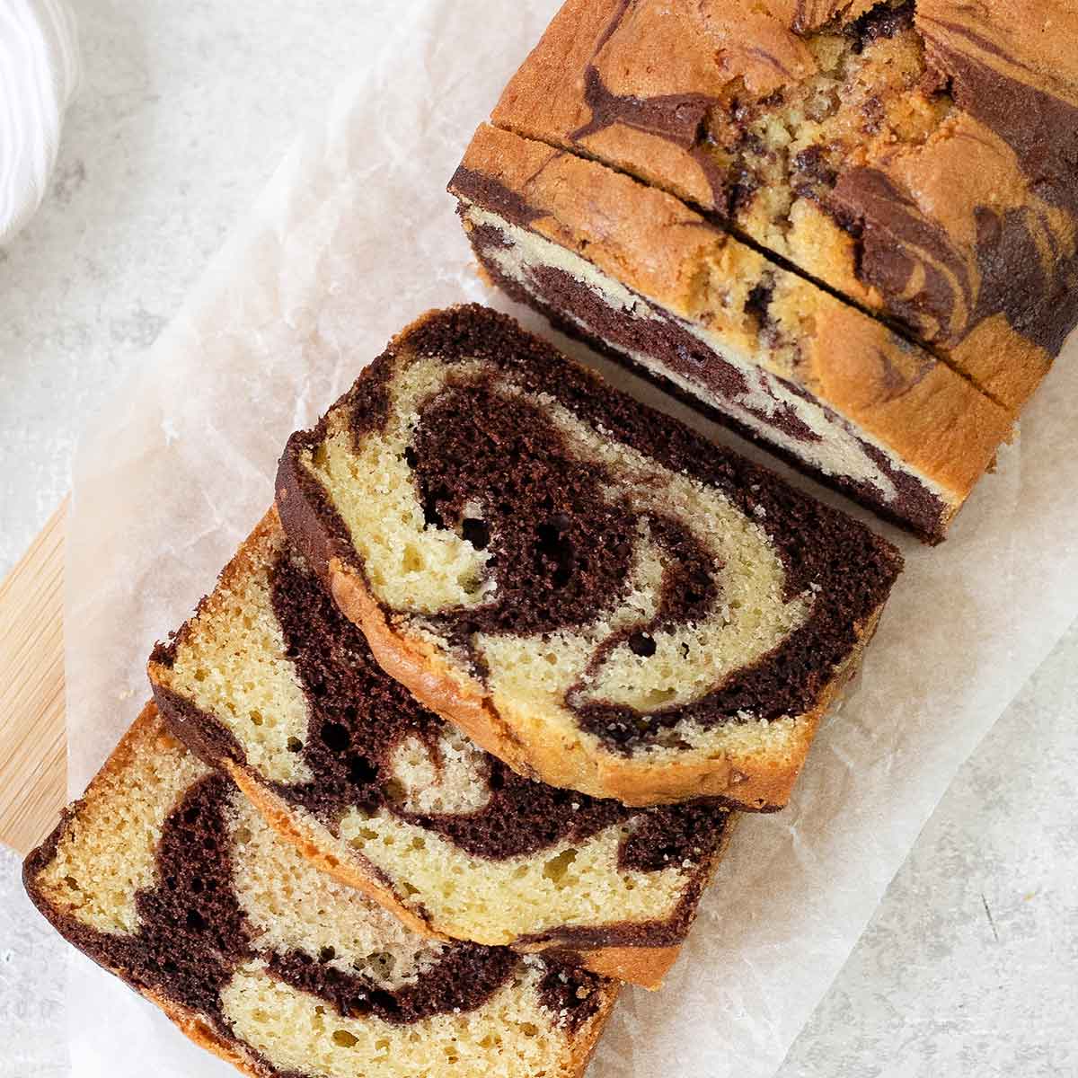 Marble Tea Cake — Simple Cakes by Casa Fiora